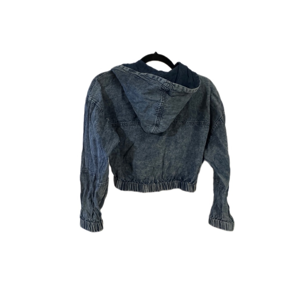 Denim Hooded Jacket